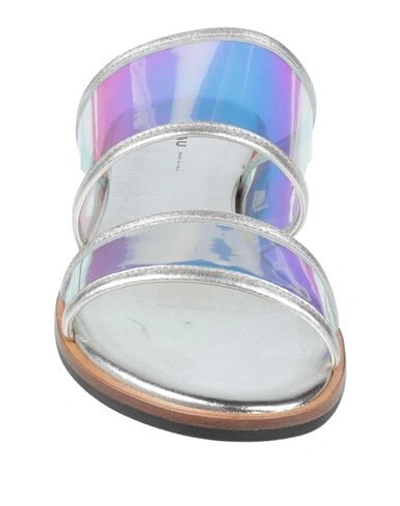 Shop Frau Sandals In Silver