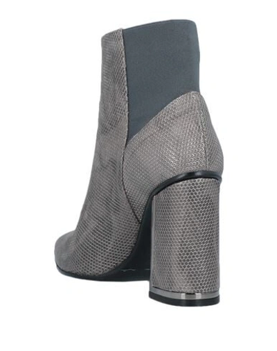 Shop Alberto Guardiani Ankle Boots In Lead