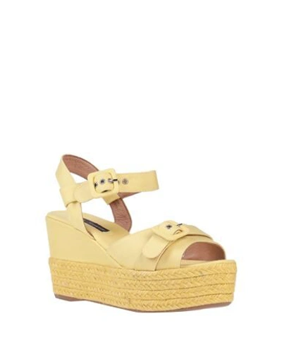Shop Frau Sandals In Yellow