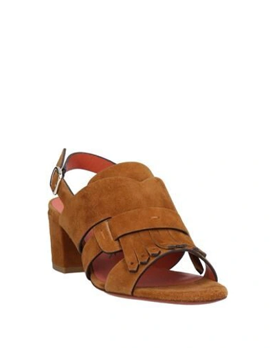 Santoni Sandals In Beige