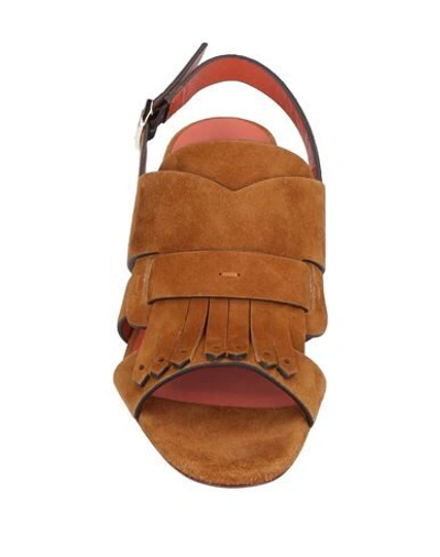 Santoni Sandals In Beige
