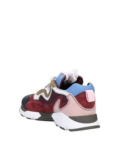 Shop Carven Sneakers In Maroon