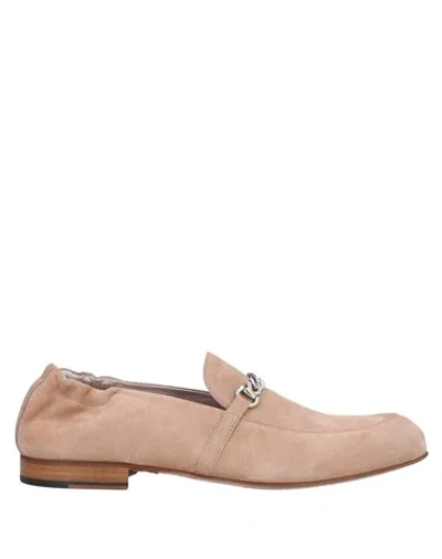 Shop Corvari Loafers In Pale Pink