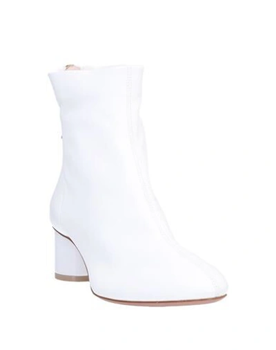 Anna Baiguera Ankle Boots In White