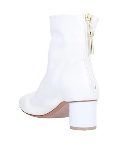 Anna Baiguera Ankle Boots In White