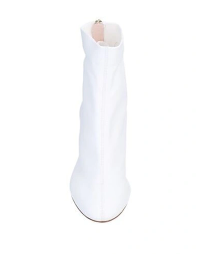 Anna Baiguera Ankle Boots In White