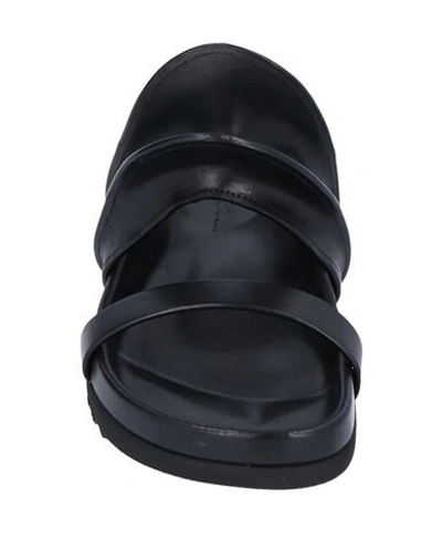 Shop Rick Owens Sandals In Black