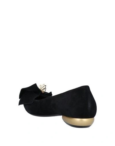 Shop Magli By Bruno Magli Ballet Flats In Black