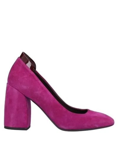 Shop Magli By Bruno Magli Pumps In Mauve