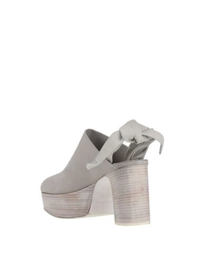 Shop Rick Owens Sandals In Light Grey