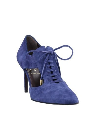 Shop Magli By Bruno Magli Lace-up Shoes In Blue