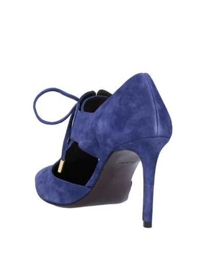 Shop Magli By Bruno Magli Lace-up Shoes In Blue