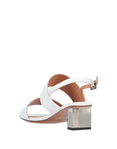 Clergerie White Leonie Sandal In White