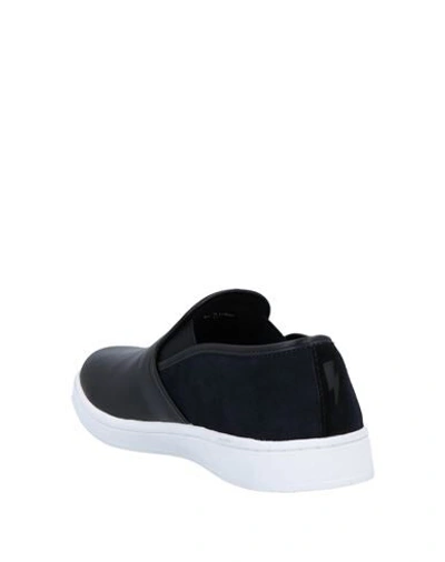 Neil Barrett B L A C K- N A V Y Sneakers In Black