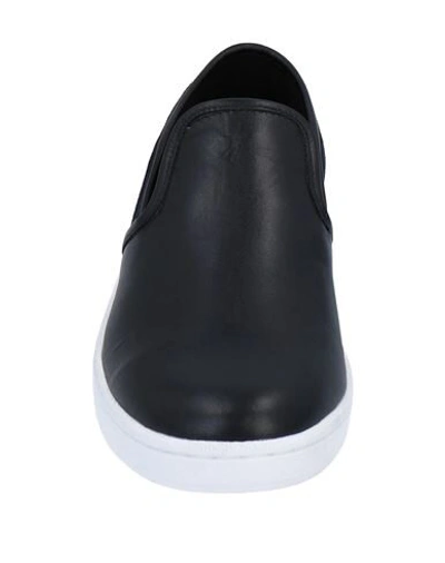 Shop Neil Barrett Woman Sneakers Black Size 7 Soft Leather, Textile Fibers