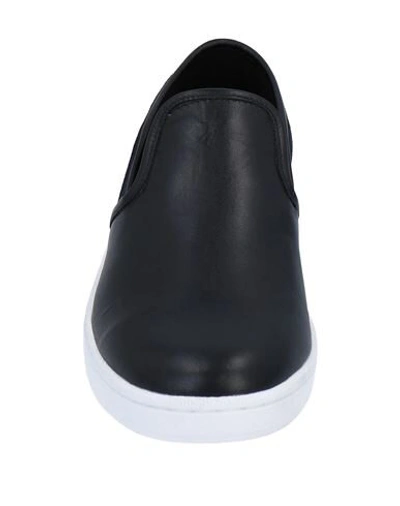 Shop Neil Barrett Woman Sneakers Black Size 8 Soft Leather, Textile Fibers