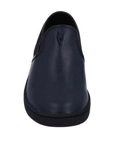Neil Barrett Sneakers In Blue
