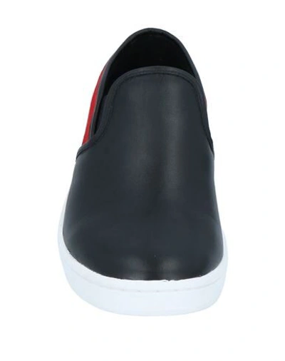 Shop Neil Barrett Woman Sneakers Black Size 7 Soft Leather