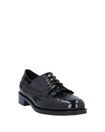 Shop Franca Lace-up Shoes In Black
