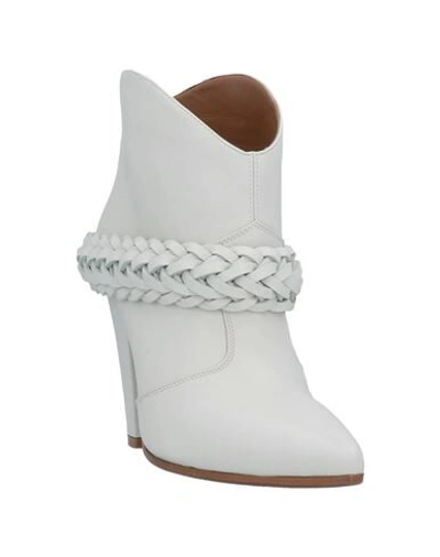 Shop Golden Goose Ankle Boots In Ivory