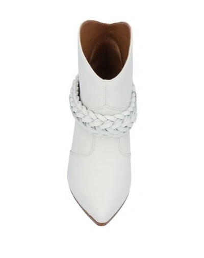 Shop Golden Goose Ankle Boots In Ivory