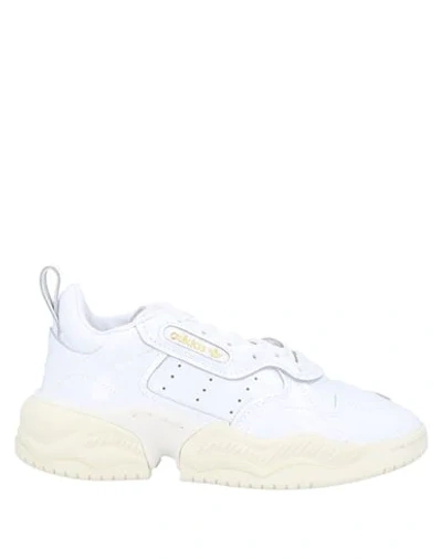 Shop Adidas Originals Woman Sneakers White Size 7.5 Soft Leather