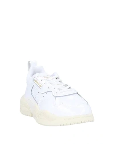 Shop Adidas Originals Woman Sneakers White Size 7.5 Soft Leather
