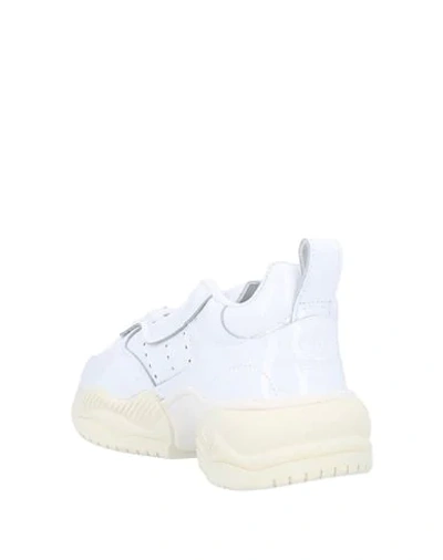 Shop Adidas Originals Woman Sneakers White Size 7.5 Soft Leather