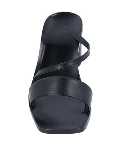 Shop Liviana Conti Woman Sandals Black Size 8 Soft Leather