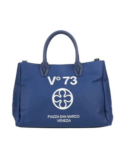 Shop V73 Handbags In Blue