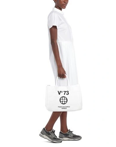 Shop V73 Handbags In White