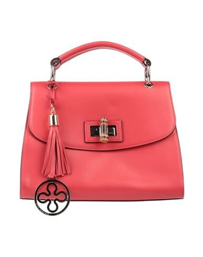 Shop V73 Handbags In Red