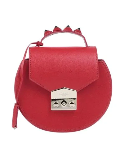 Shop Salar Handbags In Red