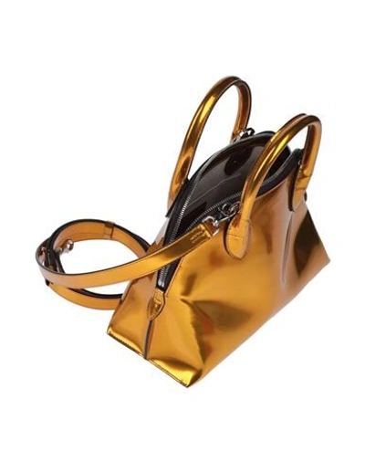 Shop Lanvin Handbags In Ocher