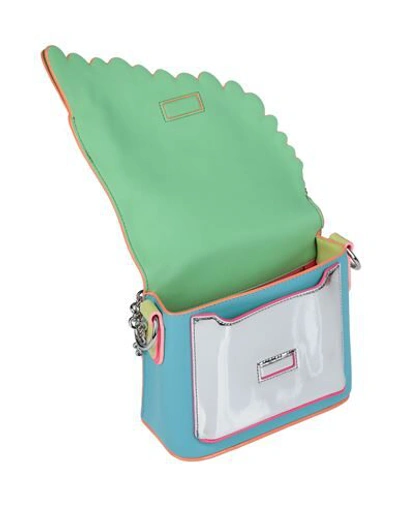 Shop Sophia Webster Handbags In Turquoise