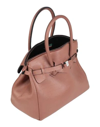 Shop Save My Bag Handbags In Brown
