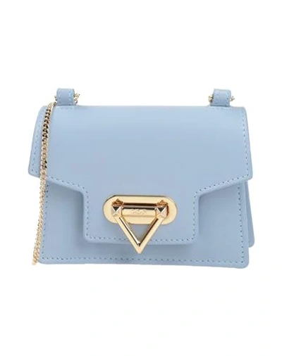 Shop Salar Handbags In Sky Blue