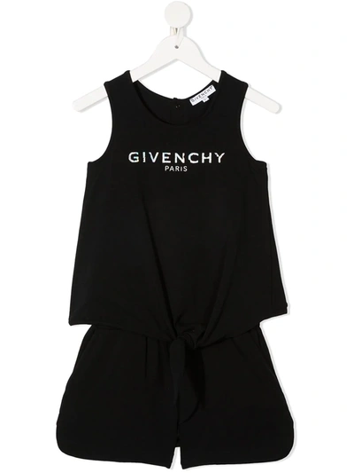 Shop Givenchy Logo-print Two-piece Set In Black