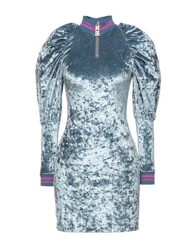 Gcds Short Dress In Blue