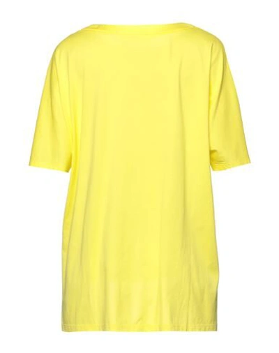 Shop Liviana Conti T-shirts In Yellow
