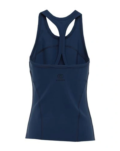 C-clique Tank Tops In Blue