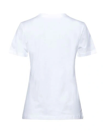 Shop Alberta Ferretti Woman T-shirt White Size L Cotton