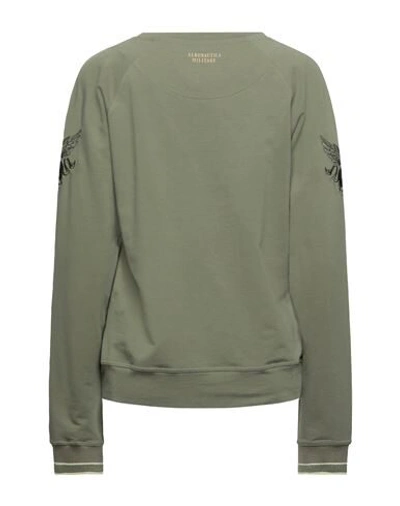 Shop Aeronautica Militare Sweatshirt In Military Green