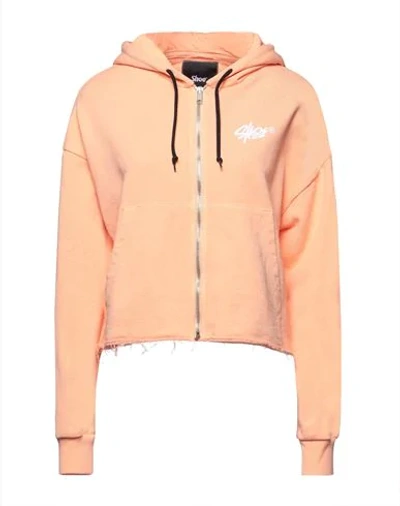 Shop Shoeshine Sweatshirts In Apricot