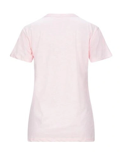 Shop Elevenparis Eleven Paris Woman T-shirt Light Pink Size Xs Cotton, Polyester