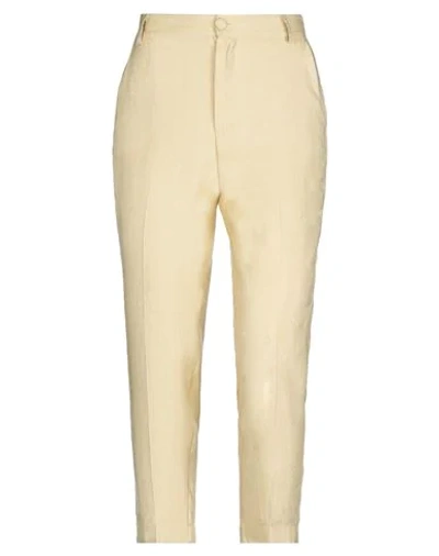 Shop Actualee Pants In Light Yellow