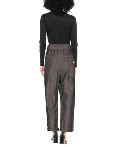 Shop Alessia Santi Casual Pants In Dark Brown
