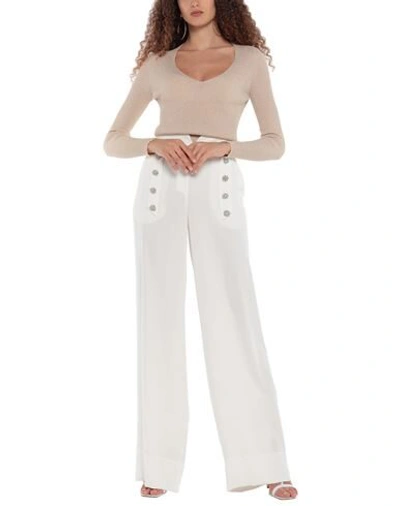 Shop Dice Kayek Casual Pants In White