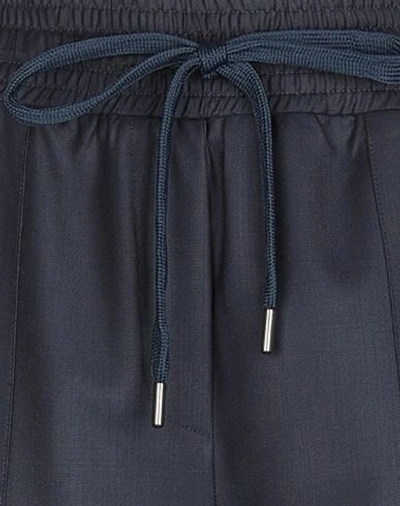 Shop Alessia Santi Casual Pants In Dark Blue
