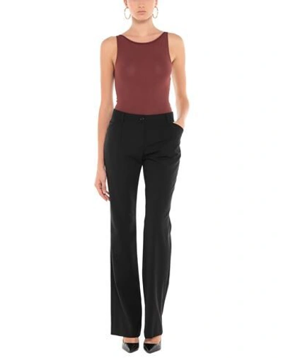 Shop Dolce & Gabbana Woman Pants Black Size 4 Virgin Wool, Lycra